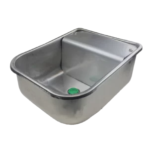 Pferdetränke SB 1304 aus Edelstahl mit Schwimmerventil und 4 Liter Fassungsvermögen