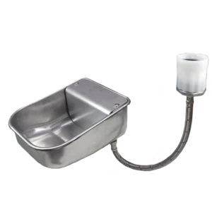 Pferdetränke SB 1302 WN Edelstahl mit IBC-Anschluss