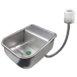 Pferdetränke SB 1304 WN Edelstahl 4 Liter mit IBC-Anschluss