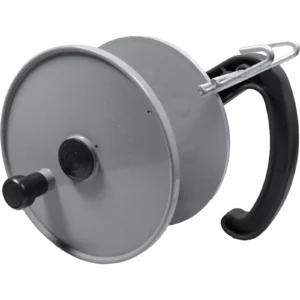 Haspel WZ 27 MH – Weidezaun‑Haspel mit Metallhaken