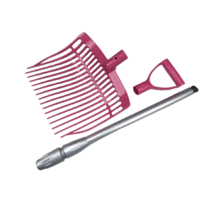 Mistgabel Mini FU-839 Pink – Leichte Mistgabel für Stallarbeit