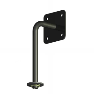 Salzlecksteinhalter SL 4 mit Klappstecker und beschichteter U‑Scheibe