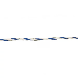 Weidezaunlitze WZ 30 „GIGANT“ – 200 m Kunststofflitze weiß/blau