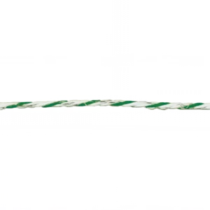Weidezaunlitze WZ 555 K TOP LEIT PLUS, 6 Kupferleiter, weiß/grün, 200 m/400 m