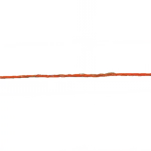 Weidezaunlitze WZ 22 orange mit 3 Edelstahldrähten