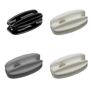 WI 120 Eckisolator & Abspannisolator – Varianten Schwarz, Weiß, PA Grau, PA‑GV Weiß