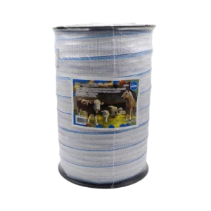 Weidezaunband WZ 444 TOP LEIT – 200 m, 38 mm auf Trommel aufgerollt