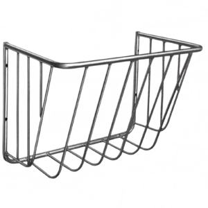 Heuraufe für Pferde aus feuerverzinktem Stahl