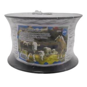 Weidezaunkordel WZ 65 TOP LEIT PLUS – 200 m auf Trommel aufgerollt