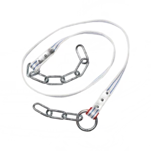 Nylonband zur Viehanbindung – 1 & 2‑lagig, mit Kunststoffkausche oder Ring unten (RU)