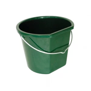 Wasser- und Futtereimer 17,5 Liter Grün für Pferde